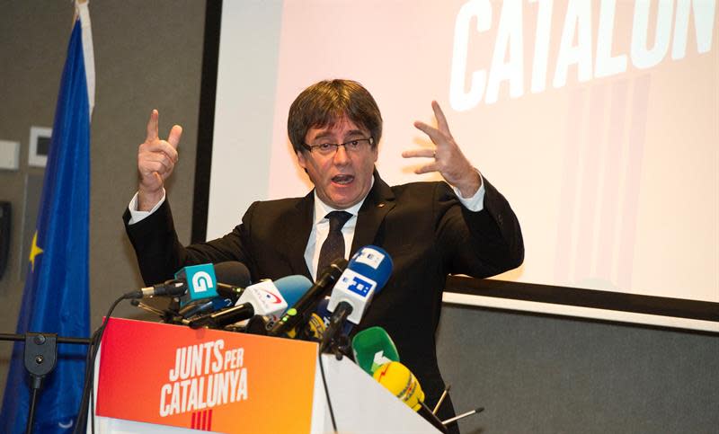 El expresidente de la Generalitat de Cataluña, Carles Puigdemont. EFE/Archivo