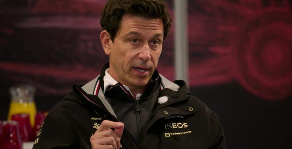 Toto Wolff loses his cool early on in Formula 1: Drive to Survive, season 5 (Netflix)