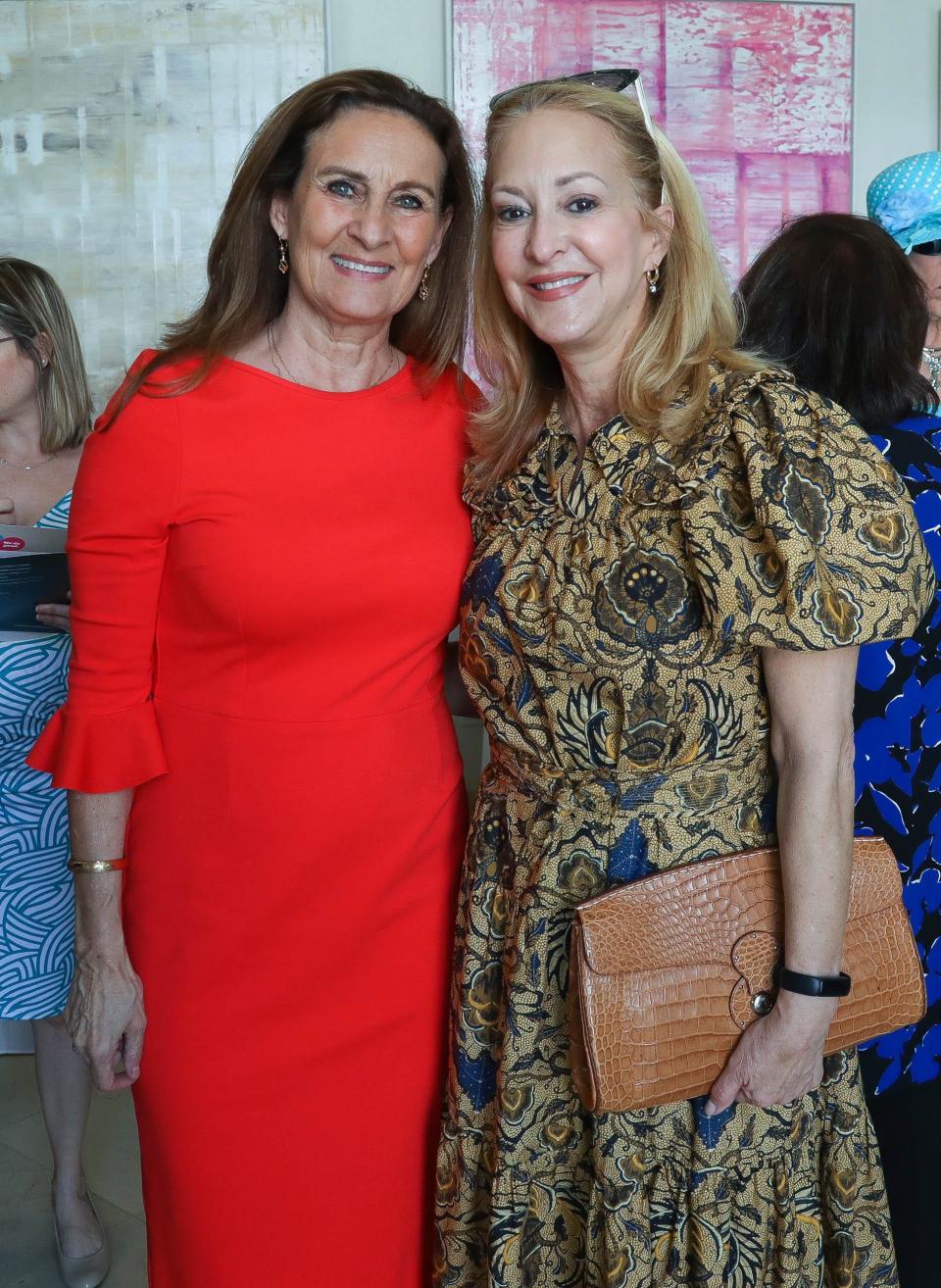 Kathy Leone and Laura Munder at Children’s Home Society of Florida's Spring Luncheon at The Colony Hotel in March 2022. This year's luncheon is set for March 5 at The Colony; Leone is one of the honorary chairwomen.