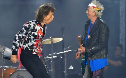 Mick Jagger and Keith Richards - Credit: &nbsp;Mark Allan