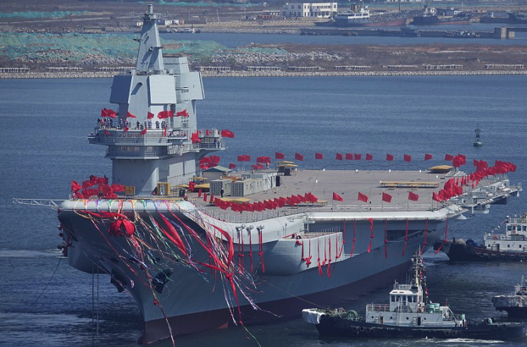 Another carrier is also believed to be in construction (Picture: AP)