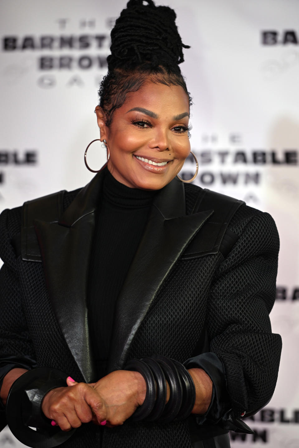 Janet Jackson arrives at the Barnstable Brown in May 2022