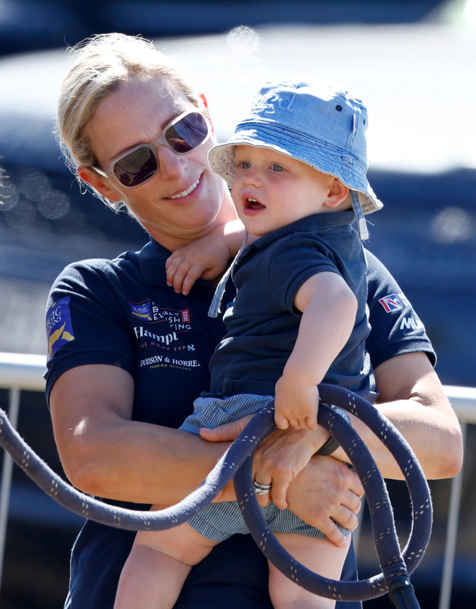 Zara and Lucas Tindall