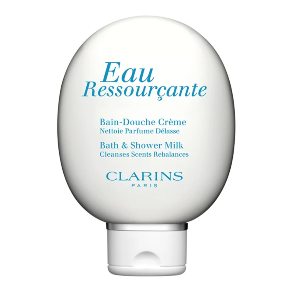 Clarins Eau Ressourçante Bath and Shower Milk, £19. [Photo: Clarins]