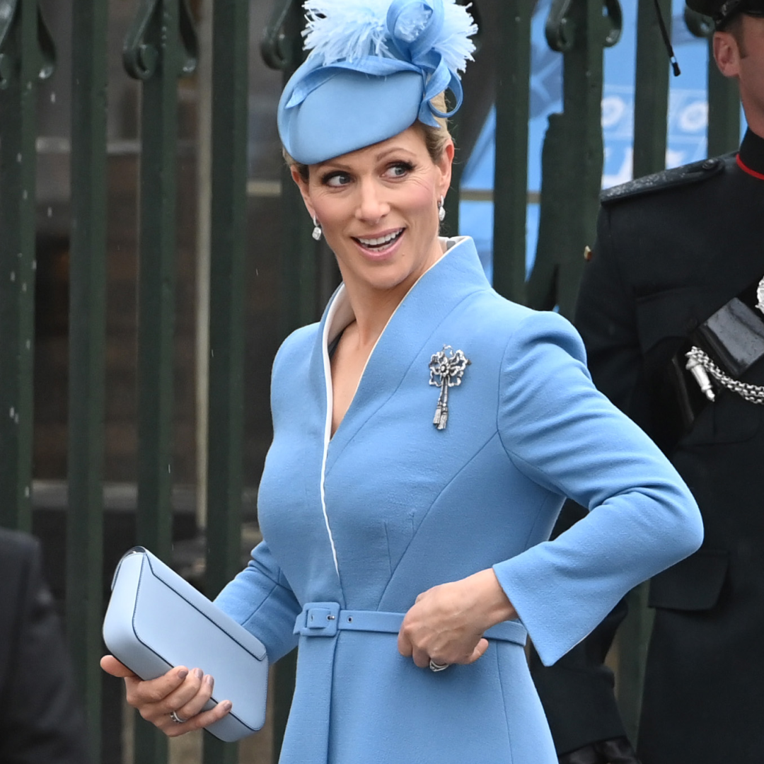  Zara Tindall at the coronation of King Charles II 