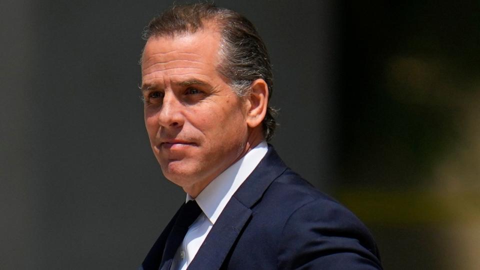 PHOTO: Hunter Biden leaves after a court appearance, July 26, 2023, in Wilmington, Del. (Julio Cortez/AP, FILE)