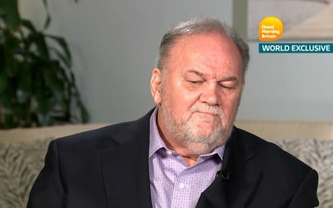 Thomas Markle desperately wants to see the Duchess of Sussex (ITV)