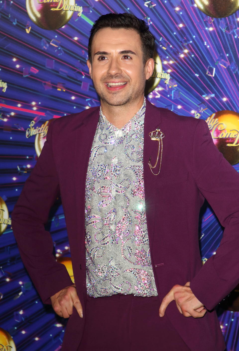 Will Bayley at the Strictly Come Dancing Launch at BBC Broadcasting House in London. (Photo by Keith Mayhew / SOPA Images/Sipa USA)