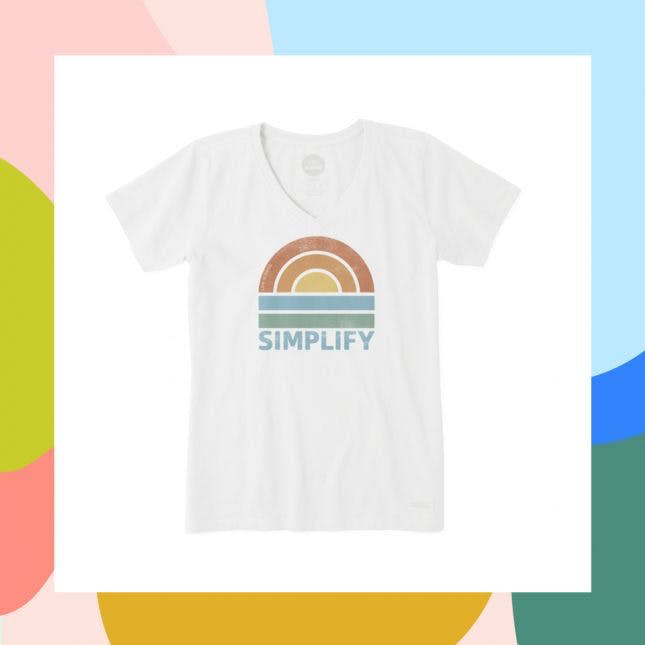 life is good simplify tee