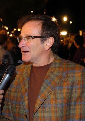 Robin Williams at the LA premiere of New Line's The Lord of the Rings: The Return of The King