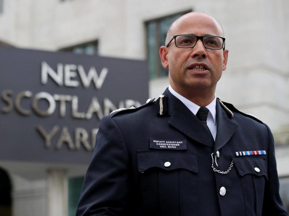 Assistant Commissioner Neil Basu said all reports would be triaged (Getty Images)