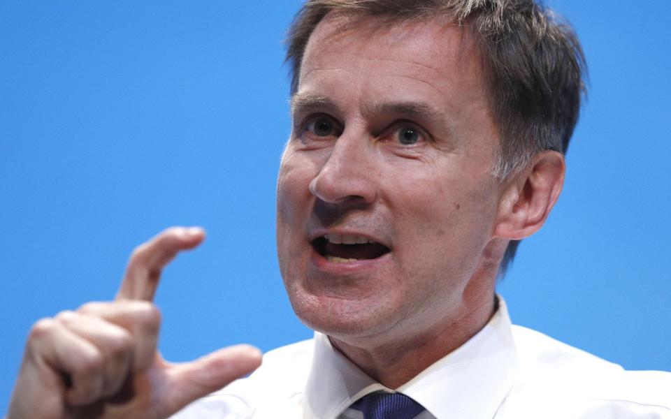 Jeremy Hunt - Darren Staples/Bloomberg