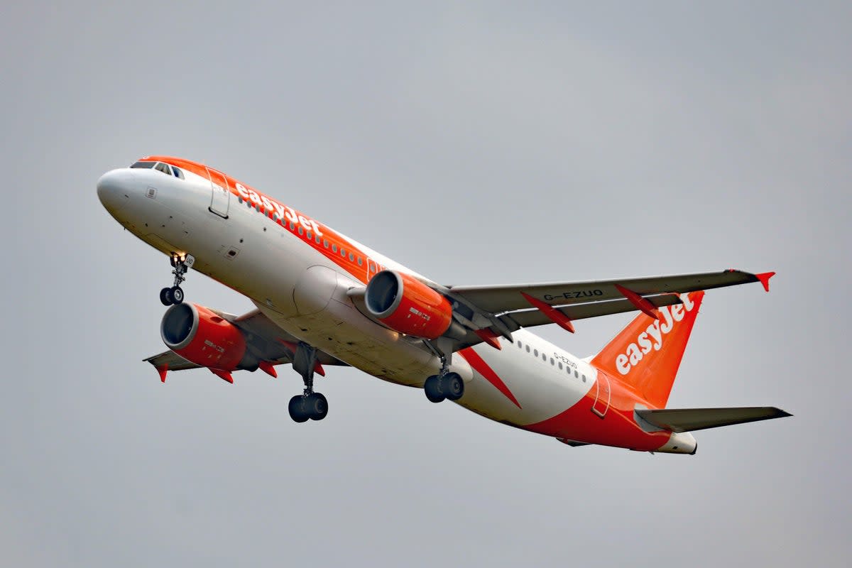 EasyJet has unveiled a plan to reach net zero carbon emissions by 2050 (Nicholas Ansell/PA) (PA Wire)