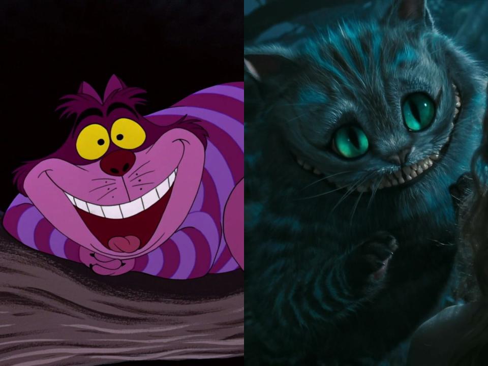 cheshire cat alice in wonderland