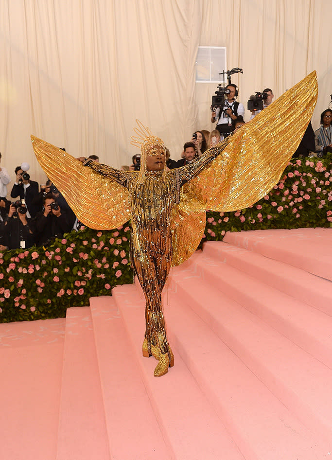 Billy Porter at the opening of Camp: Notes on Fashion. - Credit: Kristin Callahan/Shutterstock