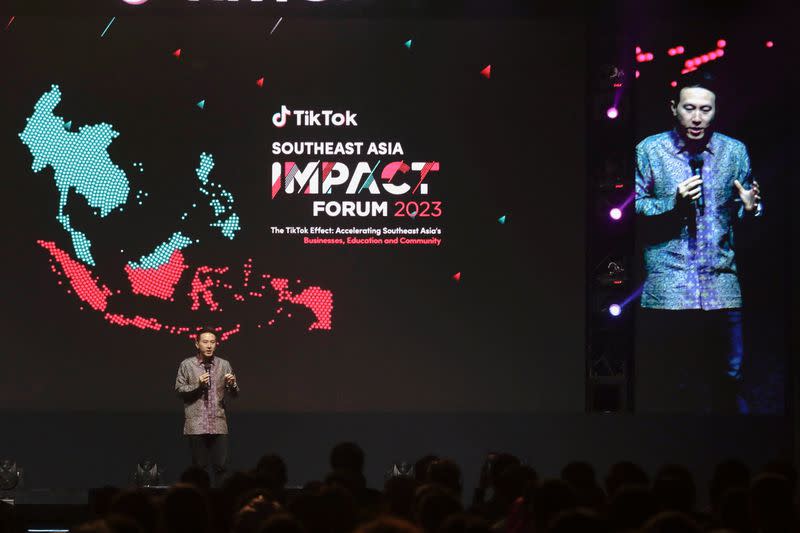 TikTok Socio-Economic Impact Report 2023 event at The Ritz Carlton, Pacific Place in Jakarta