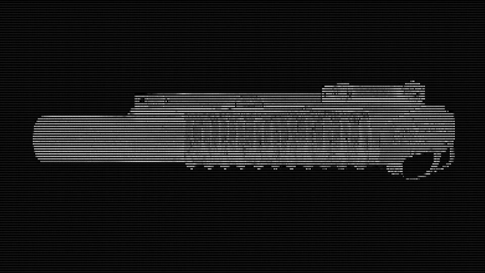 Graphic depicting an M203, 40mm grenade launcher. (AP Illustration/Peter Hamlin)