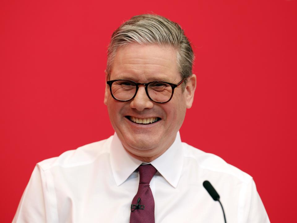 UK Labour Leader Sir Keir Starmer.