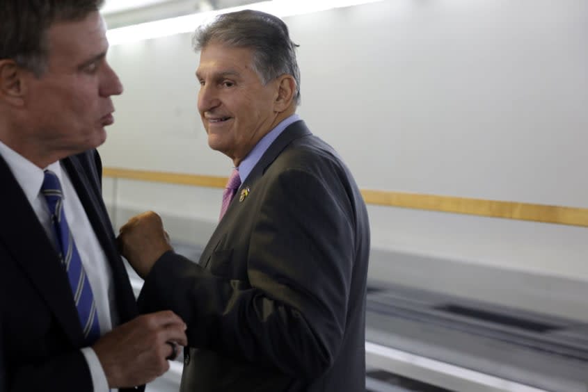 Mark Warner, Joe Manchin