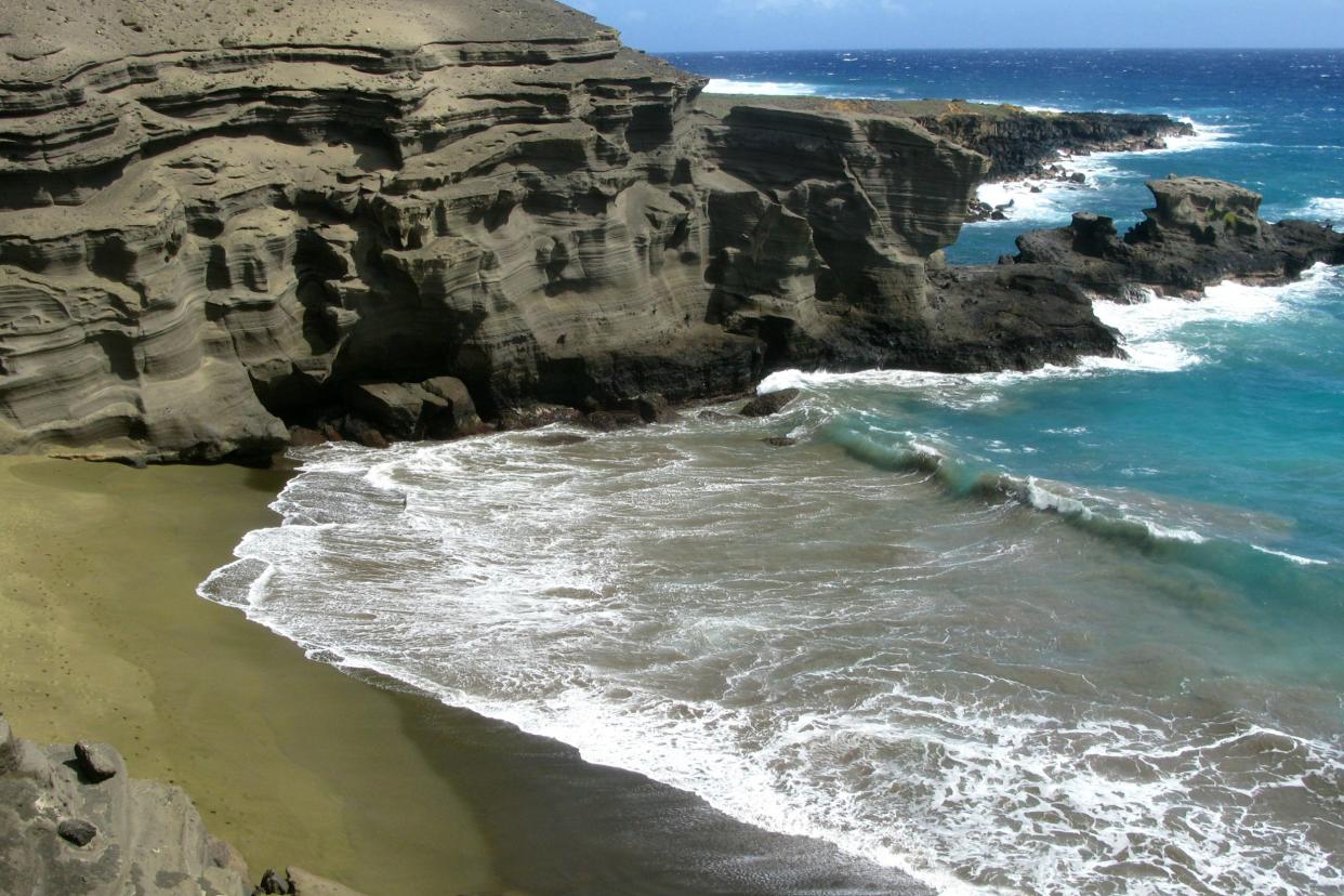 Papakolea Beach, Hawaii