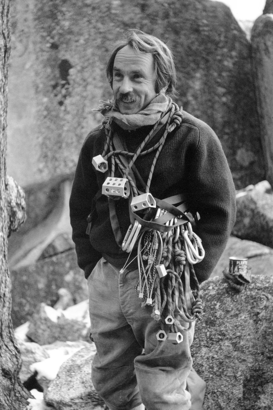 Yvon Chouinard got his start in the outdoor goods business making rock climbing equipment (Aurora Photos)