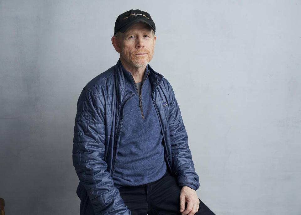 Director Ron Howard poses for a portrait to promote the film "Rebuilding Paradise" at the Music Lodge during the Sundance Film Festival on Friday, Jan. 24, 2020, in Park City, Utah. (Photo by Taylor Jewell/Invision/AP)