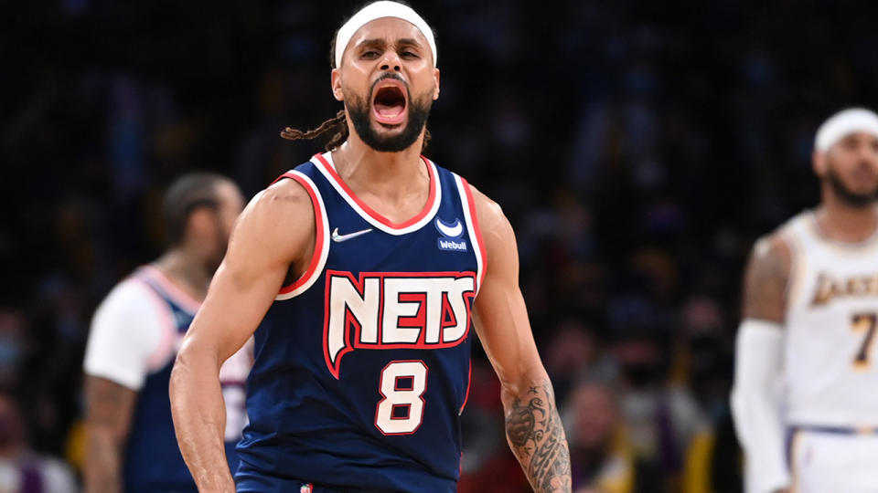 Patty Mills dominated in the Brooklyn Nets' Christmas Day win over the Lakers. (Photo by Jayne Kamin-Oncea/Getty Images)