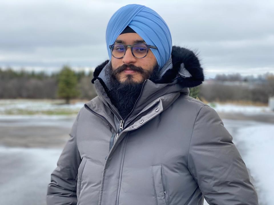 Gurpartap Singh Toor says the group Khalsa Aid Canada have been sending items to the farmers on the ground in India to support their march. 