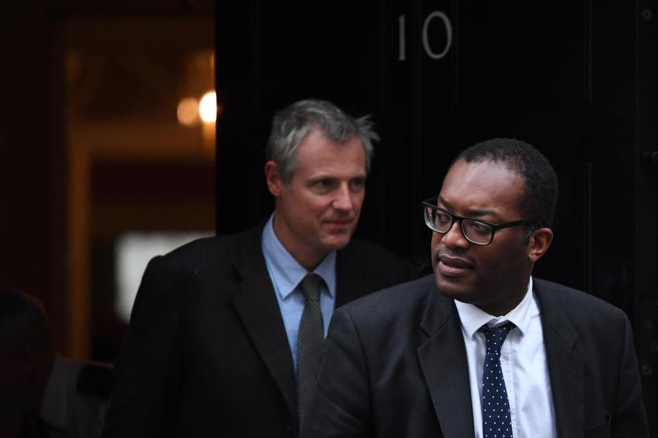 Kwasi Kwarteng and Zac Goldsmith (Getty Images)