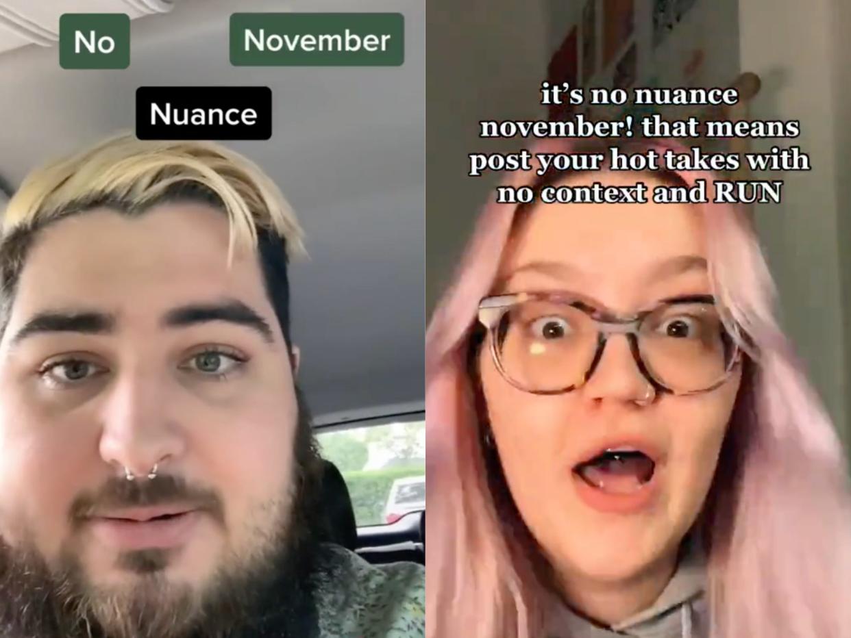 no nuance november tiktok