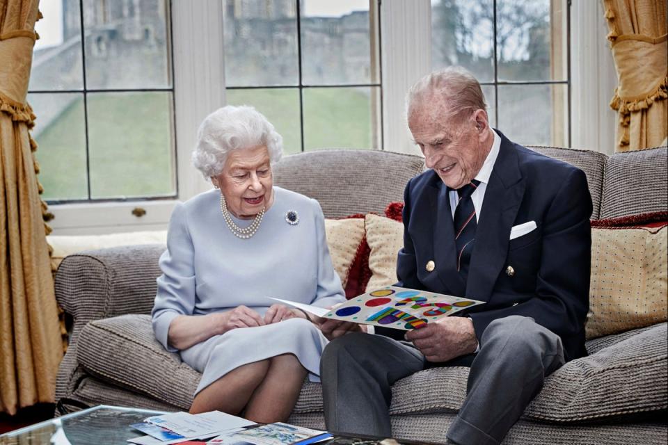 Last year on their 73rd wedding anniversary (Chris Jackson/Getty Images)