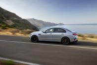 <p>Total output for the C 63, combining the ICE and hybrid motors, is 671 hp and 752 lb-ft of torque. The combined output dwarfs every other AMG on sale, save the <a href="https://www.roadandtrack.com/reviews/a38804229/2021-mercedes-amg-gt-black-series-three-reasons-to-love/" rel="nofollow noopener" target="_blank" data-ylk="slk:GT Black Series;elm:context_link;itc:0;sec:content-canvas" class="link ">GT Black Series</a>. This, in a C-Class! And as a reminder, the old C 63 offered "just" 503 hp and 516 lb-ft of torque.</p>