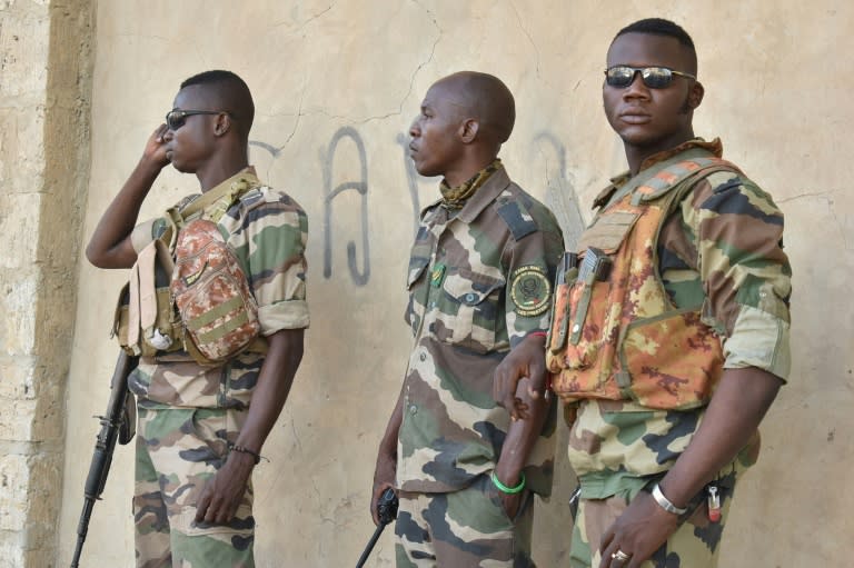 Des militaires maliens à Tombouctou le 9 septembre 2021 (AFP/Maimouna MORO)
