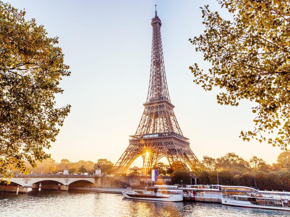 Eiffel Tower in Paris, France