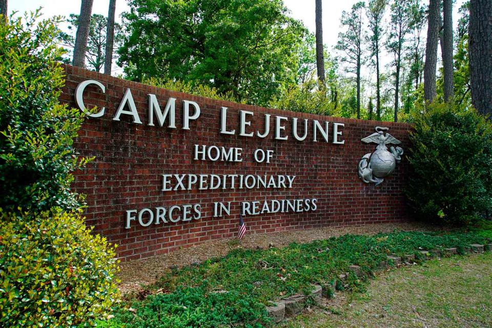 <p>AP Photo/Allen G. Breed</p> Camp Lejeune