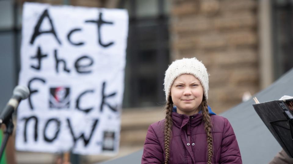 Sie ist erst 16 Jahre alt - aber wohl kaum eine andere Schwedin macht derzeit so viel von sich reden wie die Klimaaktivistin Greta Thunberg. Foto: Daniel Reinhardt