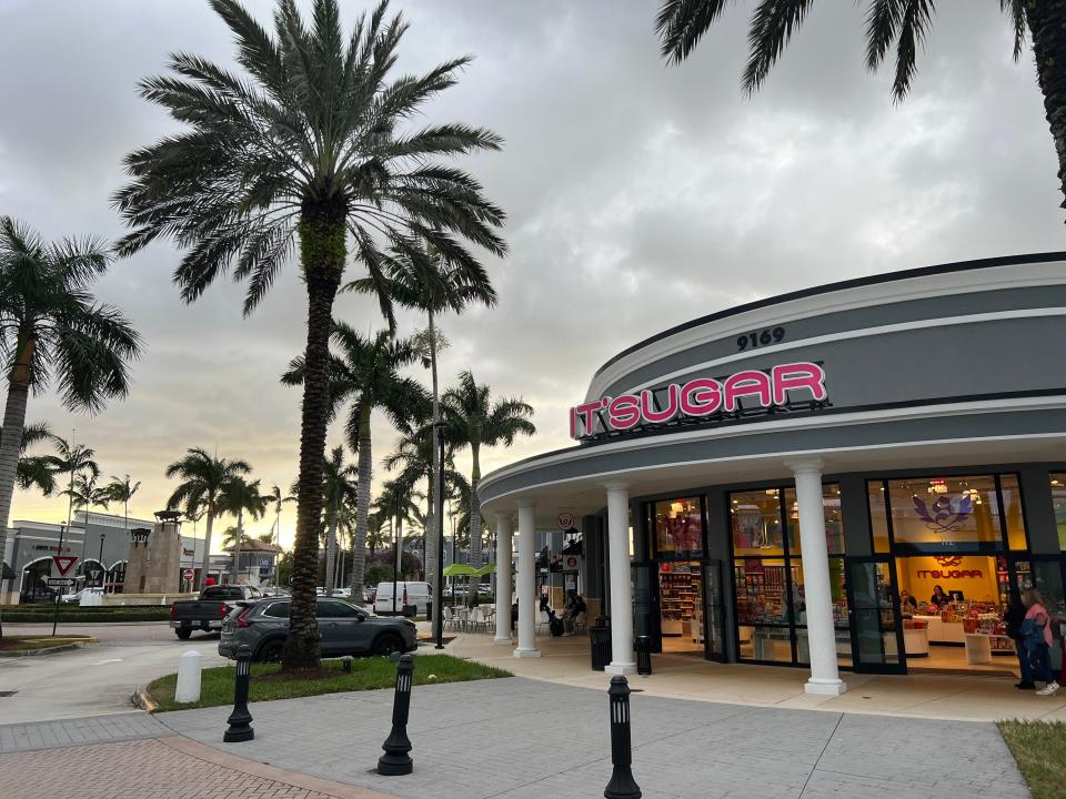 IT’SUGAR candy store is one of Delray Marketplace's three dessert options.