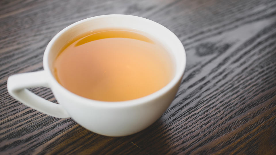 One cup of onion peel tea