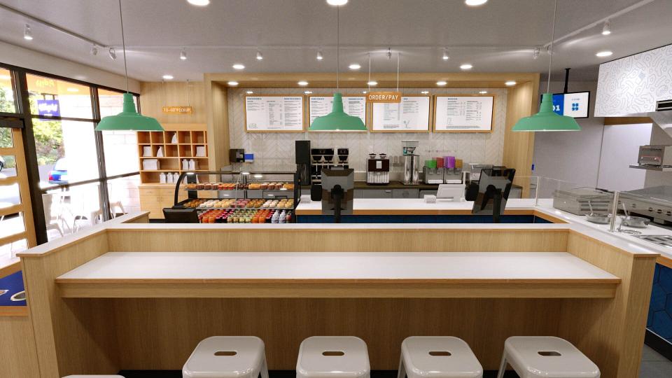 IHOP flip'd interior rendering