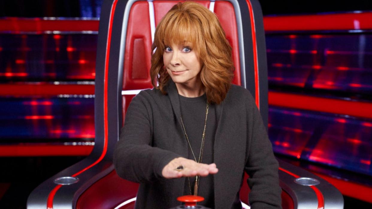  Reba McEntire on The Voice. 