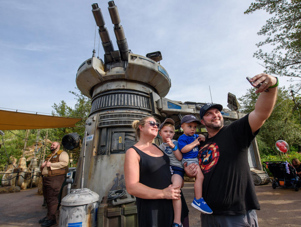 Star Wars: Rise of the Resistance at Disneyland Park in California. [Photo: Todd Anderson/ Disney]