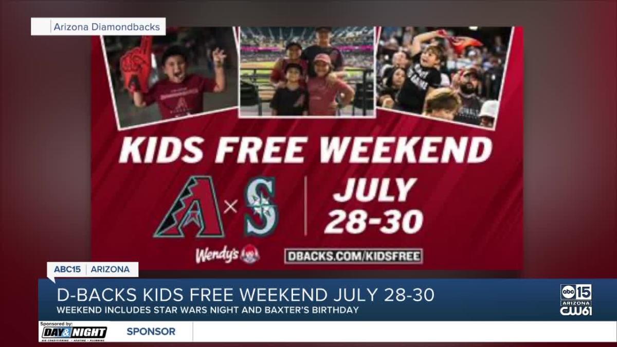 Diamondbacks to host weekend of games free for kids