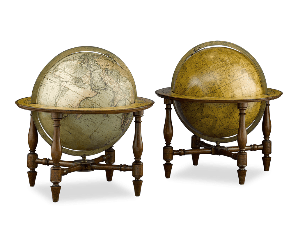 <p><a href="https://rauantiques.com/collections/medical-scientific/products/john-and-william-cary-table-globes?variant=40019689341063" rel="nofollow noopener" target="_blank" data-ylk="slk:Shop Now;elm:context_link;itc:0;sec:content-canvas" class="link rapid-noclick-resp">Shop Now</a></p><p>M.S. Rau Antiques</p><p>rauantiques.com</p><p>$88500.00</p>