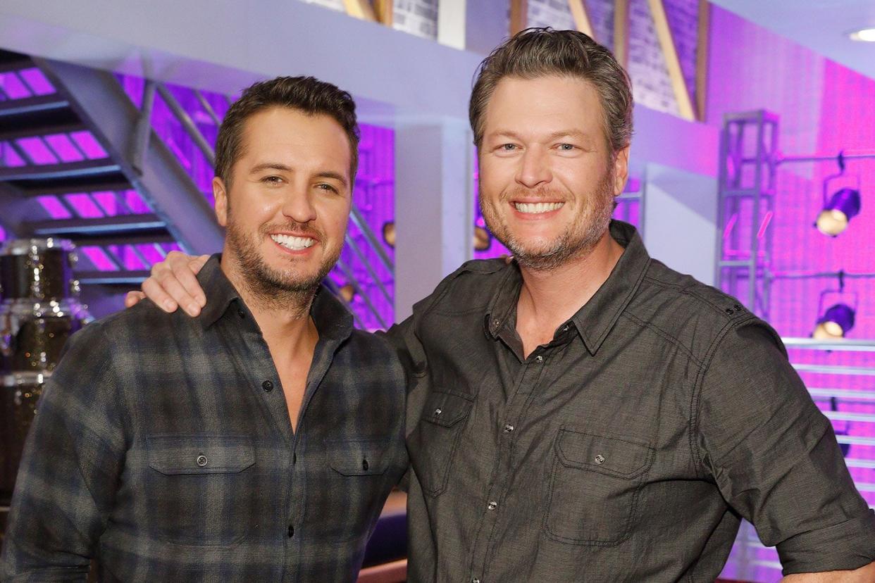 Blake shelton, Luke Bryan