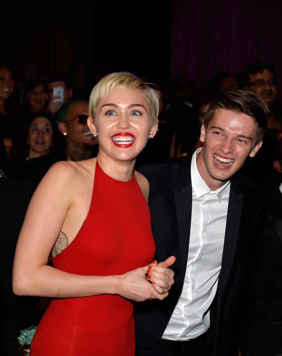 Miley Cyrus and Patrick Schwarzenegger