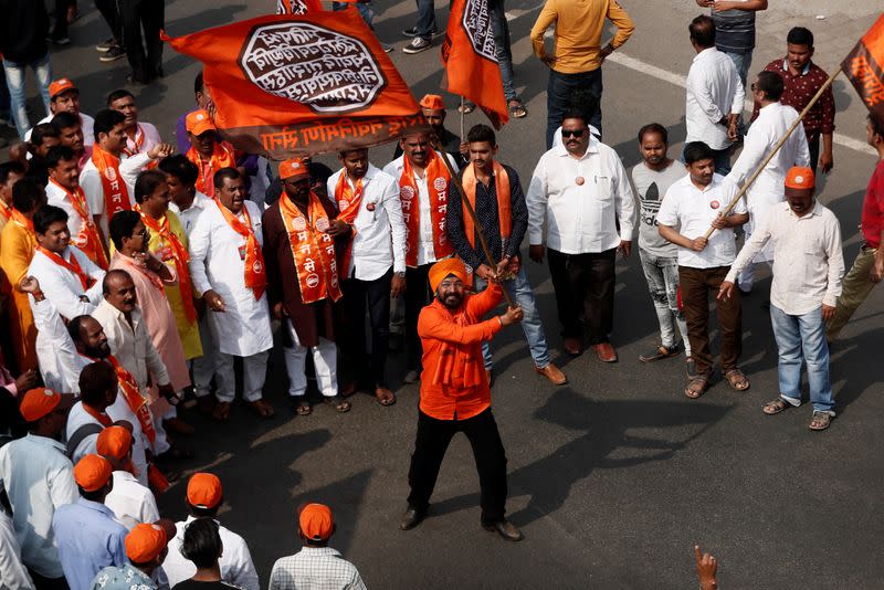 Rally in support of a new citizenship law in Mumbai