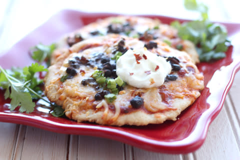 Mini Taco Pizzas