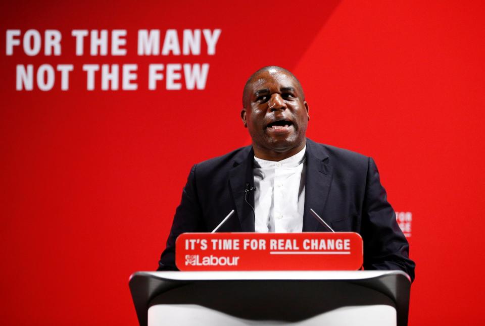 David Lammy has slammed the video footage as