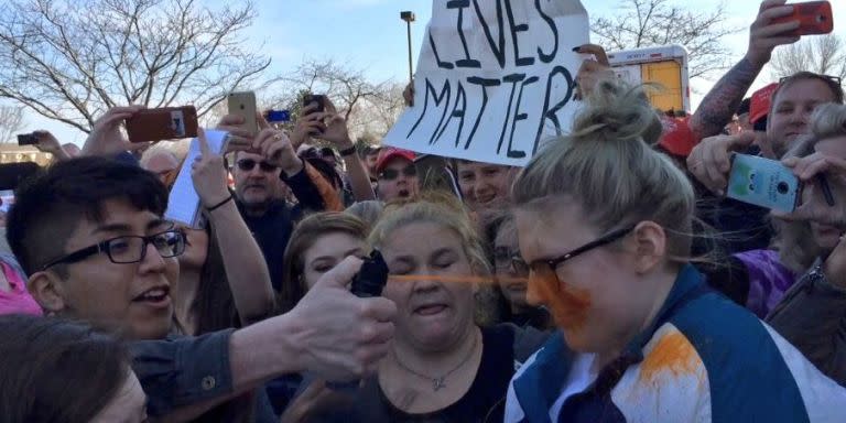 This 15 Year Old Was Groped And Pepper Sprayed Outside Of A Trump Rally 