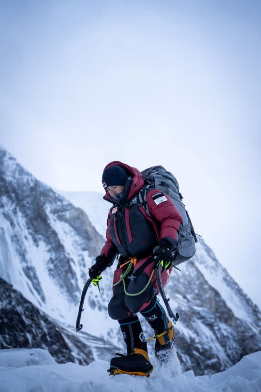 Nirmal "Nims" Purja is seen before his winter attack on K2